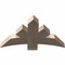 Ekena Millwork Alberta Smooth Timber Gable Bracket, Douglas Fir, 36"W x 21"H x 3 1/2"D x 5 1/2"F, 14/12 Pitch GBW036X21X0406ALB00SDF - alternate 5